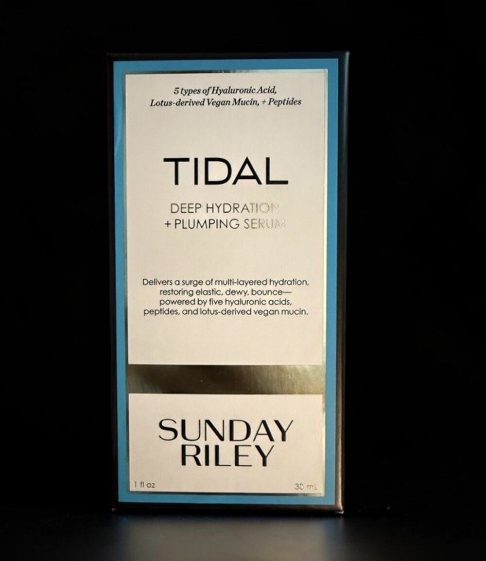 SUNDAY RILEY Tidal Deep Hydration Plumping Serum 1 fl oz / 30 ml NIB/SEALED